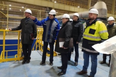 Леонид Анфимов рассмотрел проблемные вопросы строительства завода по производству металлического листа и белой жести в Миорах