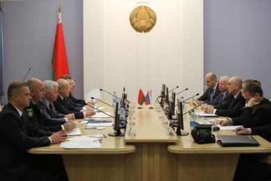 Состоялась рабочая встреча руководителей высших органов финансового контроля Беларуси и Словакии