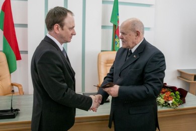 Леонид Анфимов представил коллективу КГК Витебской области нового руководителя и конкретизировал основные задачи