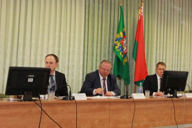 Василий Герасимов принял участие в заседании Сенненского райисполкома и изучил ситуацию в районе по проведению мелиорации
