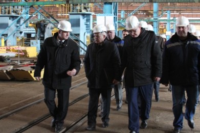 Председатель Комитета госконтроля посетил с рабочим визитом Молодеченский район