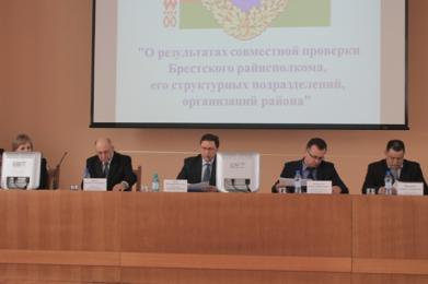 Коллегия Комитета госконтроля Брестской области рассмотрела итоги комплексной проверки Брестского района
