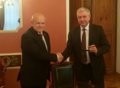 Леонид Анфимов и Владимир Семашко обсудили актуальные вопросы экономического сотрудничества Беларуси и России