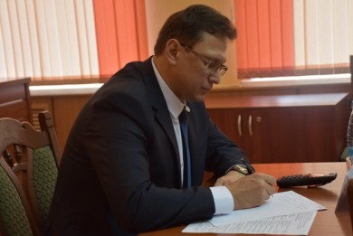Заместитель Председателя Комитета госконтроля Дмитрий Баско провел в Гомельском райисполкоме прямую телефонную линию и прием граждан