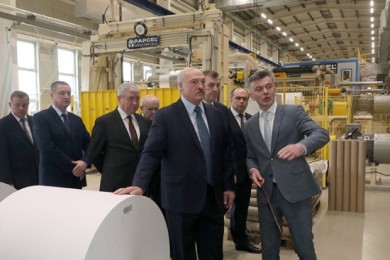 Леонид Анфимов принял участие в рабочей поездке Президента Беларуси в Шклов