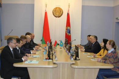 Делегация Счетного комитета Казахстана посетила Беларусь с рабочим визитом
