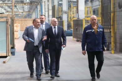 Председатель Комитета государственного контроля Иван Тертель посетил ОАО «Гомельстекло»