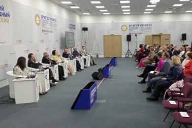 Глобальные финансовые риски обсудили представители высших органов финансового контроля на панельной сессии Петербургского международного экономического форума