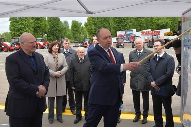 Леонид Анфимов принял участие в посещении Главой государства Минского тракторного завода