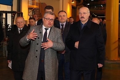 Леонид Анфимов принял участие в рабочей поездке Главы государства в Лидский район