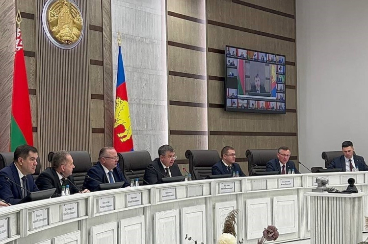 Василий Герасимов принял участие в заседании Брестского областного исполнительного комитета