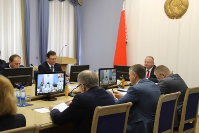 Василий Герасимов представил коллективу контрольного ведомства двух новых заместителей Председателя Комитета госконтроля