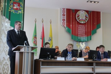 Заместитель Председателя Комитета госконтроля Александр Курлыпо принял участие в заседании Верхнедвинского райисполкома
