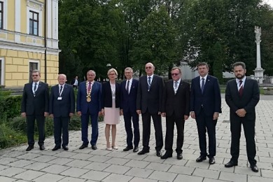 Делегация Комитета госконтроля Беларуси принимает участие в заседании руководителей высших органов финансового контроля Вышеградской группы