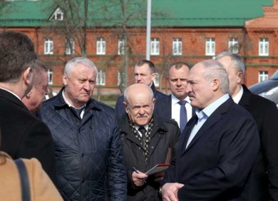 Леонид Анфимов принял участие в рабочей поездке Главы государства в Бобруйск