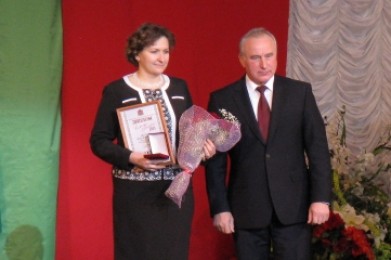 Заместителю председателя КГК Витебской области Юлии Авхуковой присвоено звание «Человек года Витебщины» в номинации «Закон и порядок»