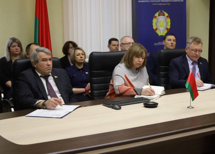 Representatives of the State Control Committee took part in an online seminar on the exchange of experience