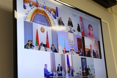 Representatives of the State Control Committee of Belarus took part in the online conference of the supreme audit bodies of the CIS countries