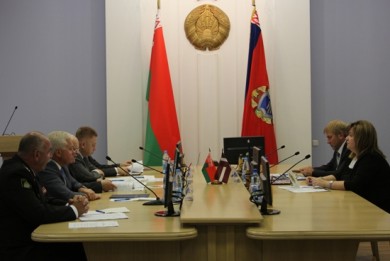 Chairman of the State Control Committee Leonid Anfimov met with Auditor General of Latvia Elita Krūmiņa