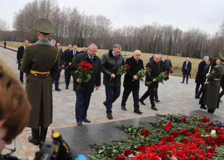 The officials and staff of the State Control Committee took part in commemorative events dedicated to the Khatyn tragedy