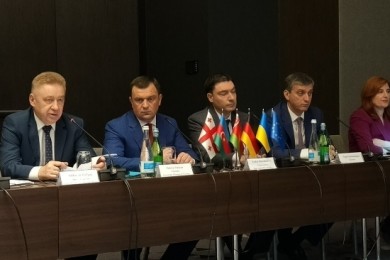 Deputy Chairman Aleksandr Kurlypo took part in the meeting of the heads of the SAIs of Belarus, Azerbaijan, Georgia and Ukraine
