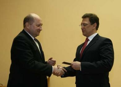 Chairman of the State Control Committee Alexander Yakobson introduced a new Head of the State Control Committee of the Brest region