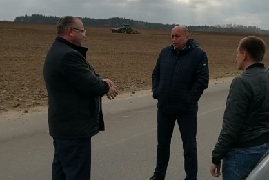 Председатель КГК изучил ситуацию с проведением полевых работ в Брестской области