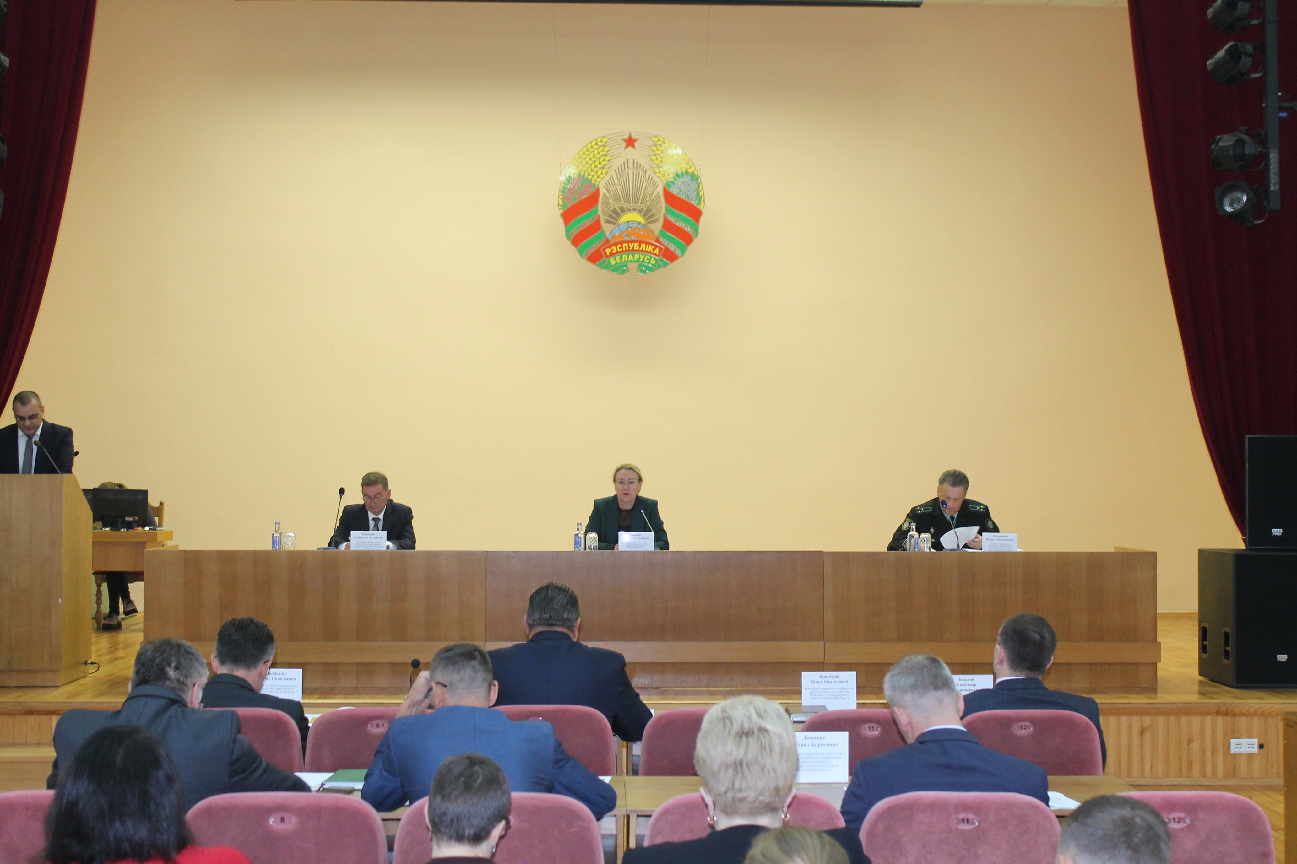 Станислав Наркевич принял участие в заседании коллегии Комитета государственного контроля Брестской области