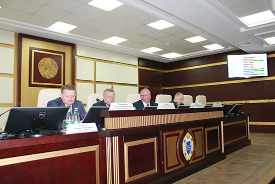 Председатель Комитета государственного контроля Республики Беларусь Василий Герасимов принял участие в заседании коллегии Комитета государственного контроля Гродненской области.