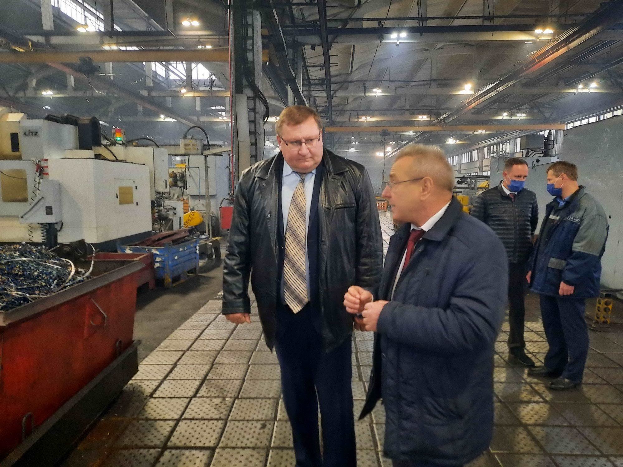 Председатель Комитета госконтроля Могилевской области Садовский Олег Викторович посетил Бобруйский ТАиМ.