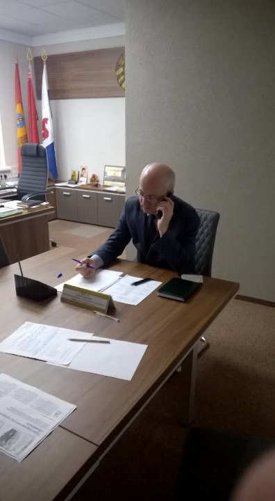 «Прямая телефонная линия» и прием граждан по личным вопросам в Мстиславском районе.
