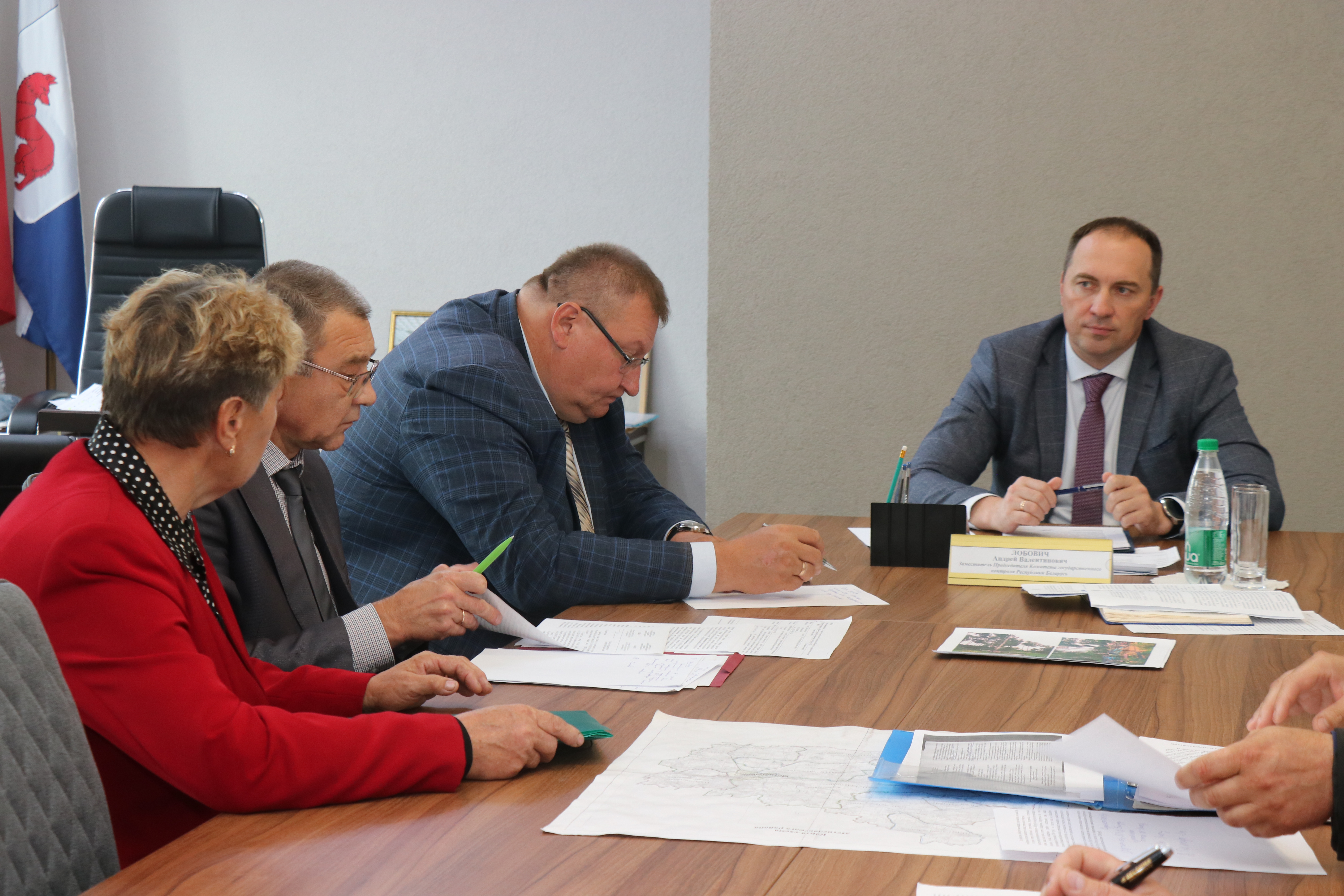 Заместитель Председателя Комитета государственного контроля Республики Беларусь Андрей Лобович посетил с рабочей поездкой Мстиславль