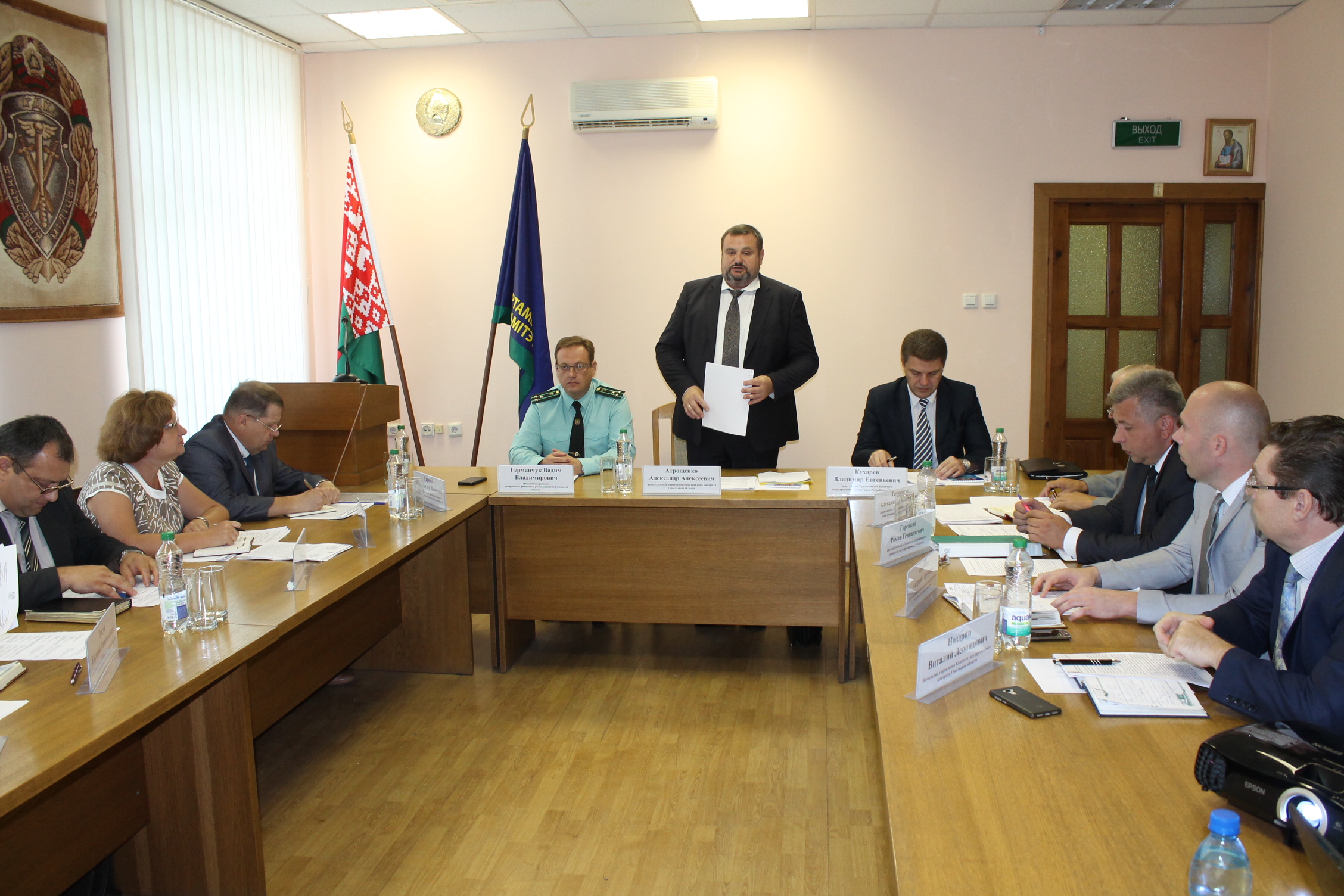 Коллегия Комитета государственного контроля Гомельской области подвела итоги работы в первом полугодии 2017 года