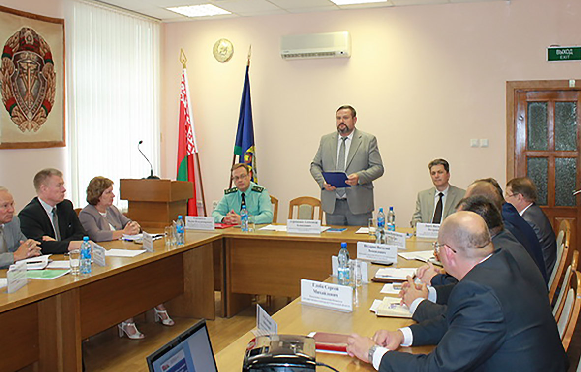 Коллегия Комитета госконтроля Гомельской области подвела итоги работы за первое полугодие текущего года