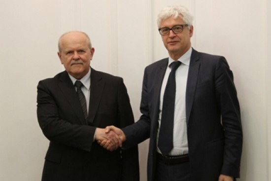 Chairman of the State Control Committee Leonid Anfimov met with the delegation of European Anti-Fraud Office headed by Director General Giovanni Kessler