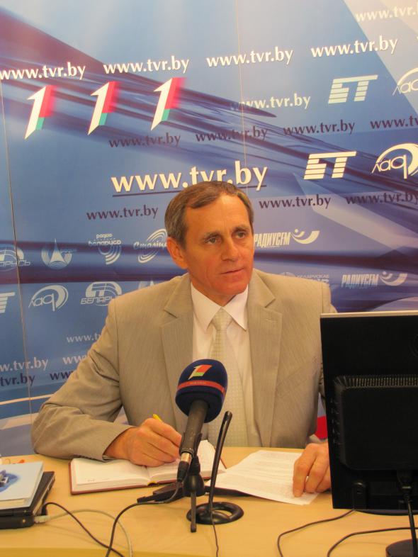 An online conference with Chairman of the Minsk Oblast SCC Department Vladislav Tsydik