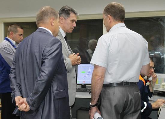 Deputy Chairman of the State Control Committee Vitaly Derech visited JSC \"Gomelstroimaterialy\"

