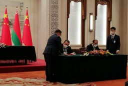 В рамках визита Президента Беларуси в Китайскую Народную Республику подписан Меморандум о взаимопонимании между Комитетом госконтроля Беларуси и Государственным контрольно-ревизионным управлением КНР