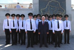 В Академии МВД состоялся выпуск курсантов. Среди выпускников – 13 лейтенантов финансовой милиции